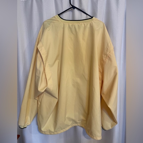 CAT Racing Yellow Long Sleeve Pullover  Windbreaker Jacket Men’s Size 2XL - Picture 3 of 6